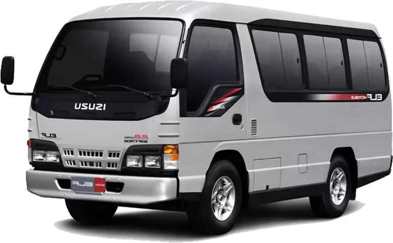 Isuzu Elf Short rental vehicle in Bali